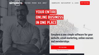 
                            5. Simplero - All-In-One Software for Online Infopreneurs - Simplero