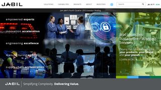 
                            1. Simplifying Complexity. Delivering Value. | Jabil