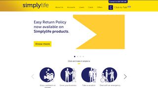 
                            3. SimplyLife - Apply for Personal Loan, Car Loan, Credit ...