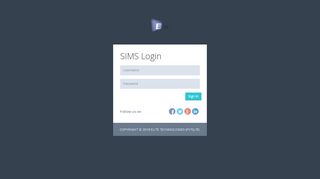 
                            6. SIMS Portal Login