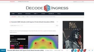 
                            1. Simulate XMP Attacks with Ingress Portal Attack Simulator (IPAS ...