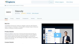 
                            6. Simvoly Reviews and Pricing - 2019 - Capterra