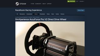 
                            9. SimXperience AccuForce Pro V2 Direct Drive Wheel