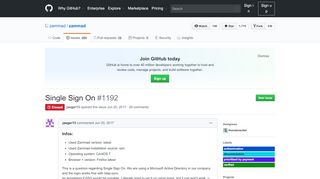 
                            6. Single Sign On for Zammad · Issue #1192 - GitHub