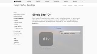 
                            7. Single Sign-On - System Capabilities - developer.apple.com