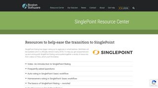 
                            6. SinglePoint Resource Center - Boston Software - The leading ...