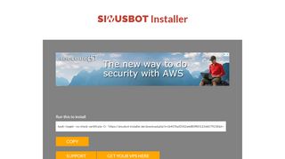 
                            3. Sinusbot Installer