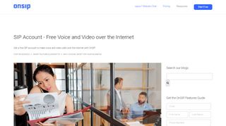 
                            4. SIP Account - Free Voice and Video over the Internet - OnSIP