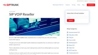 
                            6. SIP VOIP Reseller - Free Account - Fast Sign Up - SIPTRUNK.com