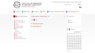 
                            3. SIS | Charles University, Faculty of Medicine in Hradec Kralove ...