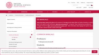 
                            8. SIS manuals | FSV UK