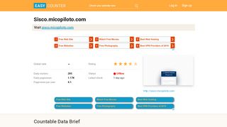 
                            3. Sisco.micopiloto.com: Login - Easy Counter