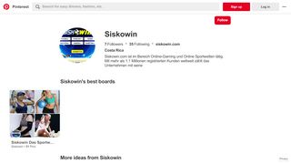 
                            7. Siskowin (siskowin) on Pinterest