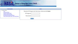 
                            6. Sistem e-Filing Ejen Cukai (TAeF) - ver1.5(310310)