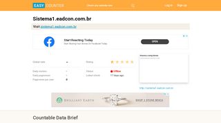 
                            7. Sistema1.eadcon.com.br: redirect - Easy Counter