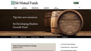 
                            4. Sit Mutual Funds – We value nothing more than our ...