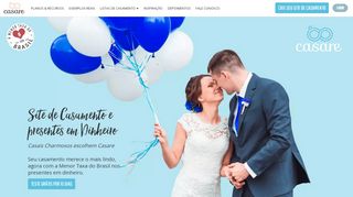 
                            8. ᐅ Site de Casamento Casare - Eleito o mais Elegante