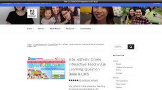 
                            1. Site : eZhishi: Online Interactive Teaching & Learning ...
