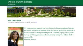 
                            4. Site Login - about wright state