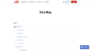 
                            9. Site Map | ADP.com