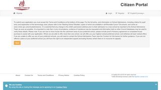 
                            3. Site Notice - Citizens Portal