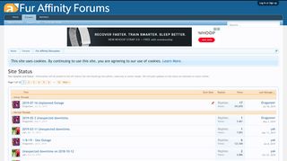 
                            8. Site Status | Fur Affinity Forums