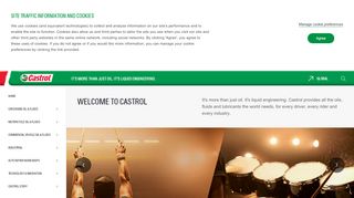 
                            1. Site traffic information and cookies - castrol.com