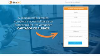 
                            4. SiteCFC: o site para autoescola que gera vendas no seu CFC