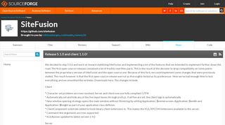 
                            8. SiteFusion / News: Release 5.1.0 and client 1.1.0!