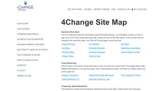 
                            7. Sitemap | 4Change Energy