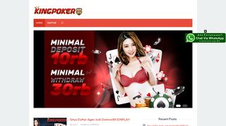 
                            3. Situs Daftar Agen Judi Kartu Domino99 Online IDNPLAY