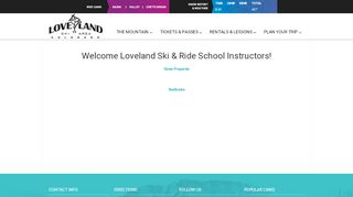 
                            4. Ski Instructor Login | Loveland Ski Area :: Colorado Ski ...