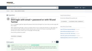 
                            10. Skill login with email + password or with FB and Twitter - Forums