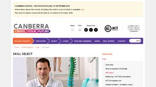 
                            3. Skill Select - Migrating - Canberra - Create your …