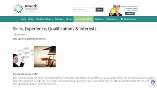 
                            4. Skills, Experience, Qualifications & Interests - Career Guidance