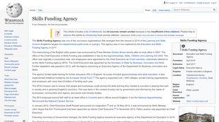 
                            1. Skills Funding Agency - Wikipedia