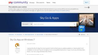 
                            4. Sky Go App on Windows 7 - Sky Community