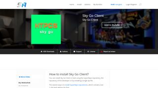 
                            3. Sky Go Client addon for Kodi and XBMC - SuperRepo