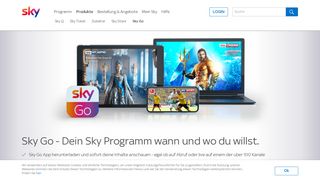 
                            10. Sky Go: In der App das gesamte Sky Programm auf Abruf