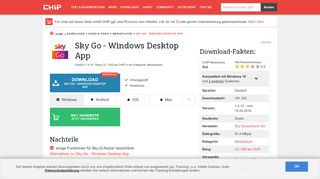 
                            10. Sky Go - Windows Desktop App - Download - CHIP