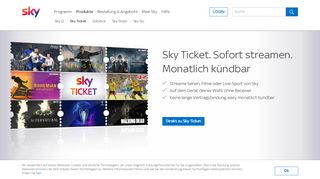 
                            5. Sky Ticket – Das Sky Programm im Stream sehen