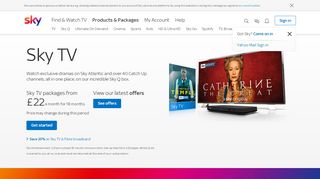 
                            2. Sky TV packages - Choose your Sky TV bundle | Sky.com