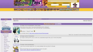 
                            5. Skylanders font? - darkSpyro - Spyro and Skylanders Forum ...