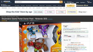 
                            1. Skylanders Giants Portal Owner Pack - Nintendo 3DS ... - Amazon.com