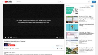 
                            3. Skype-Account löschen / Tutorial - YouTube