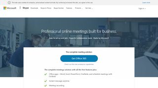 
                            6. Skype for business - with security and control of Microsoft