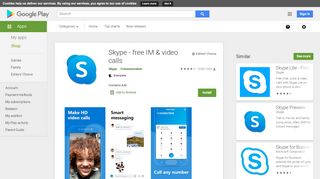 
                            11. Skype - free IM & video calls - Apps on Google Play