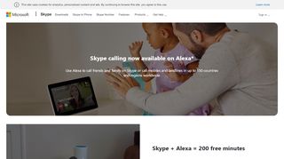 
                            9. Skype hands-free calling now available on Alexa smart devices