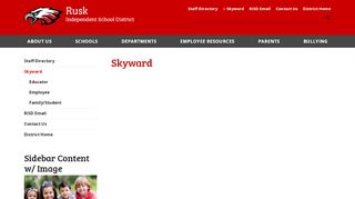 
                            2. Skyward - Rusk Independent School District