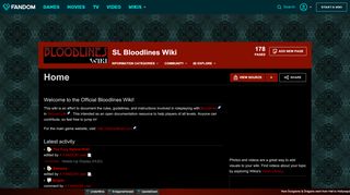 
                            7. SL Bloodlines Wiki | FANDOM powered by Wikia